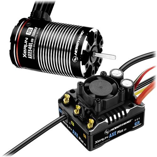 Thumbnail - Hobbywing AXE Plus R3 540L 2800kV R2 38020388 Automodell Brushless Antriebsset 1:6, 1:8, 1:10