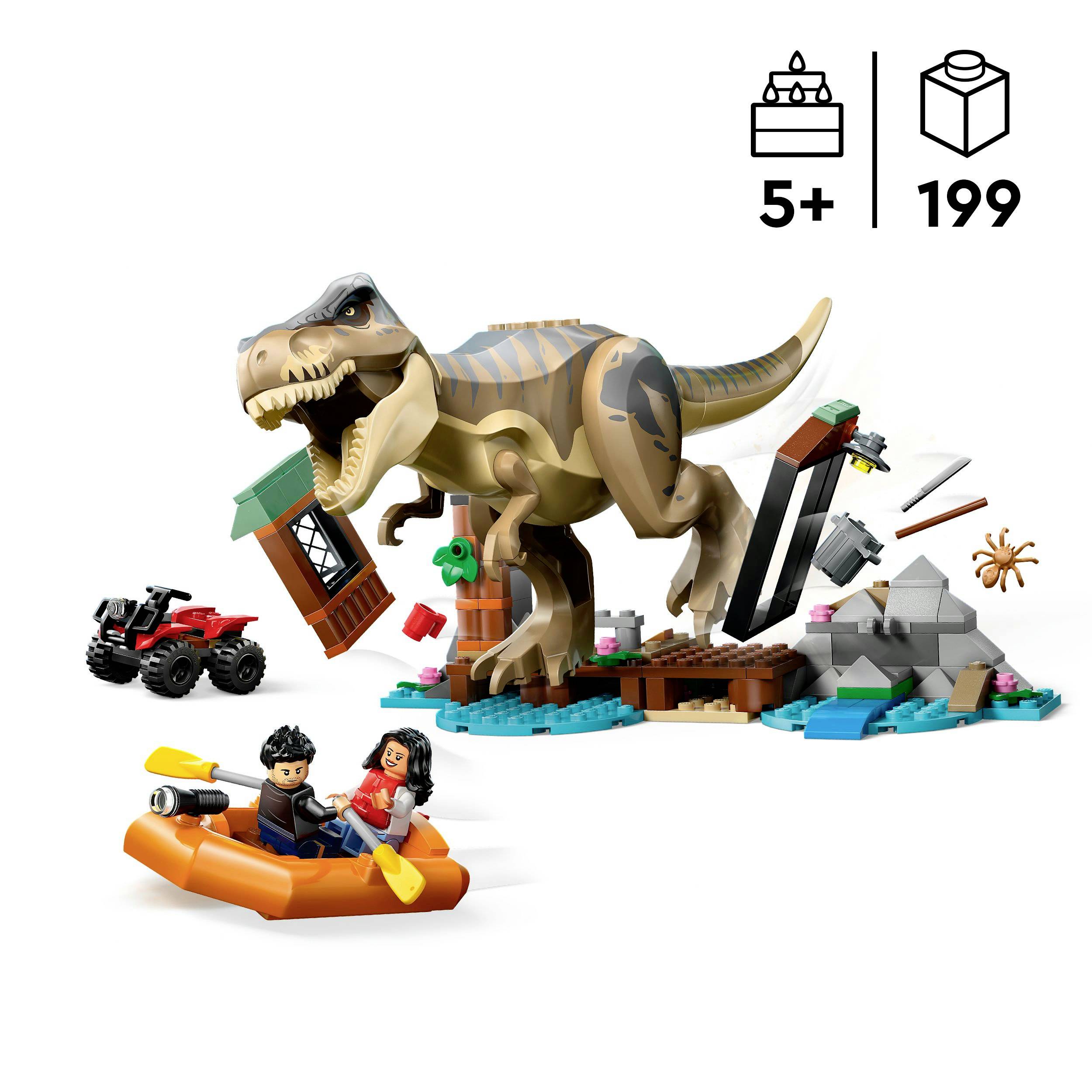76975 LEGO® JURASSIC WORLD™ Flucht vor dem T.Rex-4