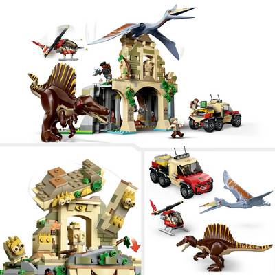 76976 LEGO® JURASSIC WORLD™ Spinosaurier & Quetzalcoatlus: Hubschrauber-Einsatz-5