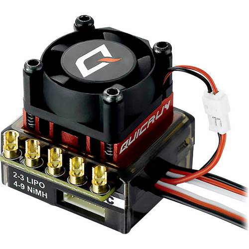 Hobbywing QuicRun 10BL60 60A Automodell Brushless Fahrtregler Belastbarkeit (max. A): 360 A