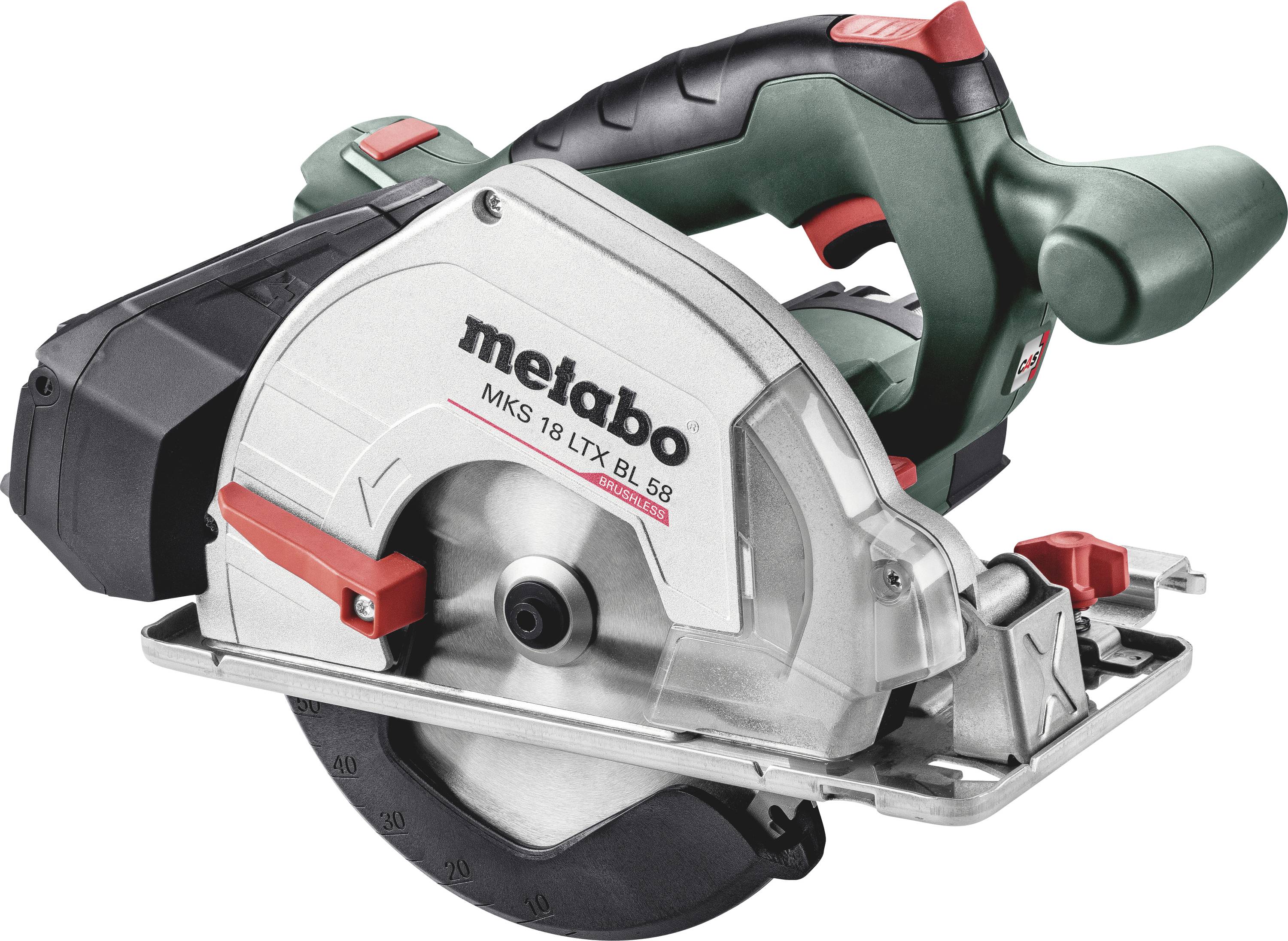 Metabo MKS 18 LTX BL 58 Cirkelsåg batteridriven 165 mm
