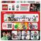 Schachtel eines LEGO Super Mario Sets mit Mario-thematischen Spielzeugen, einschließlich eines baubaren Mario in einem Kart und verschiedenen Streckenlementen.