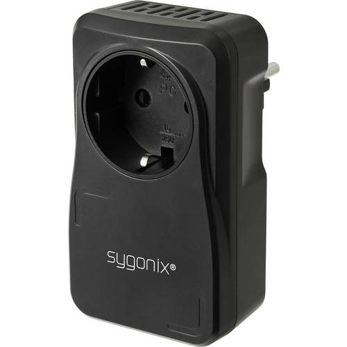 Sygonix SY-6801156 Einschaltstrombegrenzer SX16 Schwarz IP20