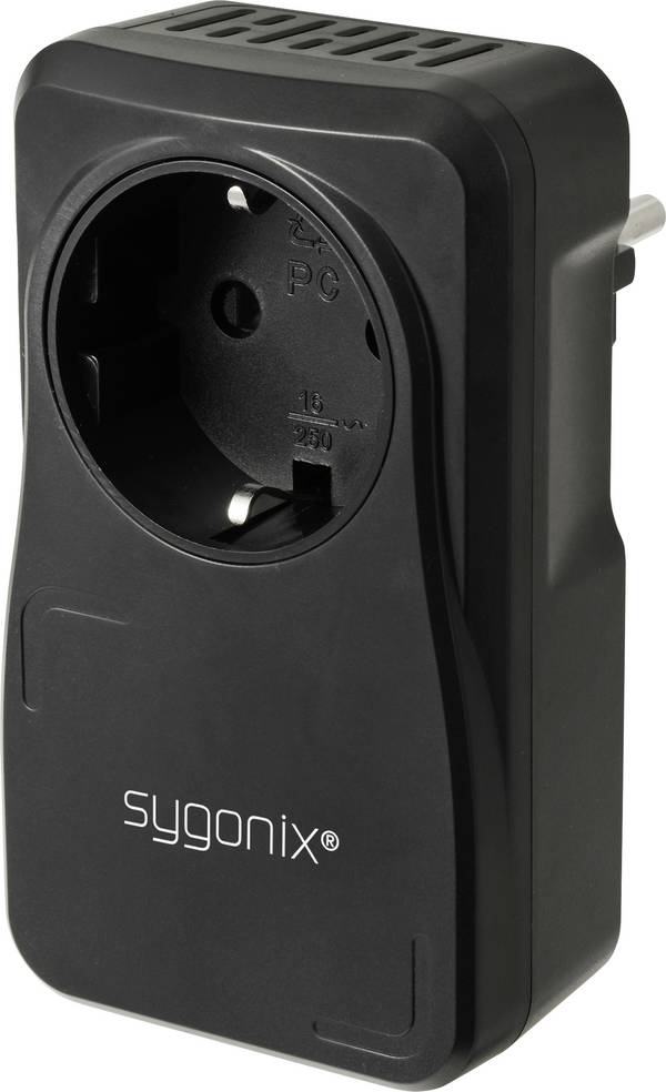 Sygonix SY-6801156 Einschaltstrombegrenzer SX16 Schwarz IP20