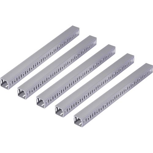 Sygonix SY-6801162 Verdrahtungskanal (L x B x H) 2000 x 40 x 40 mm 5 St. Grau