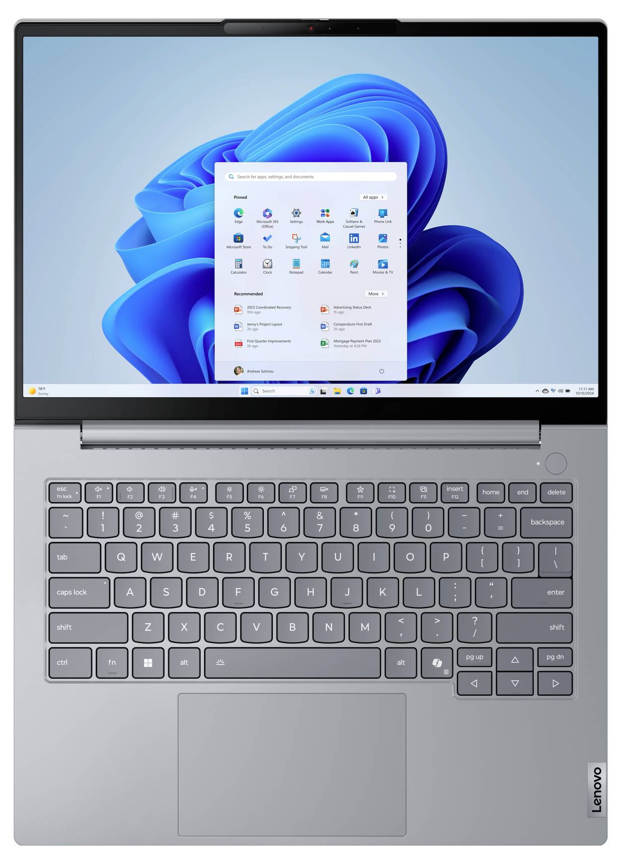 Lenovo Notebook ThinkBook 14 G8 35.6 cm (14 Zoll) WUXGA Intel® Core™ Ultra 7 (Series 2) 255H 32 GB RAM 1 TB SSD Deutsch,-9