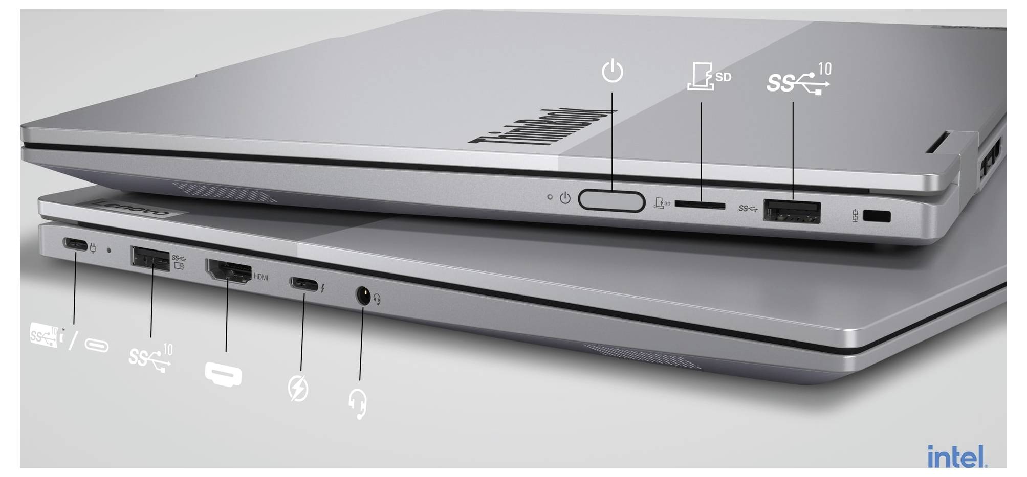 Lenovo Notebook ThinkBook 14 2-in-1 G5 35.6 cm (14 Zoll) WUXGA Intel® Core™ Ultra 7 (Series 2) 255U 32 GB RAM 1 TB SSD D-11