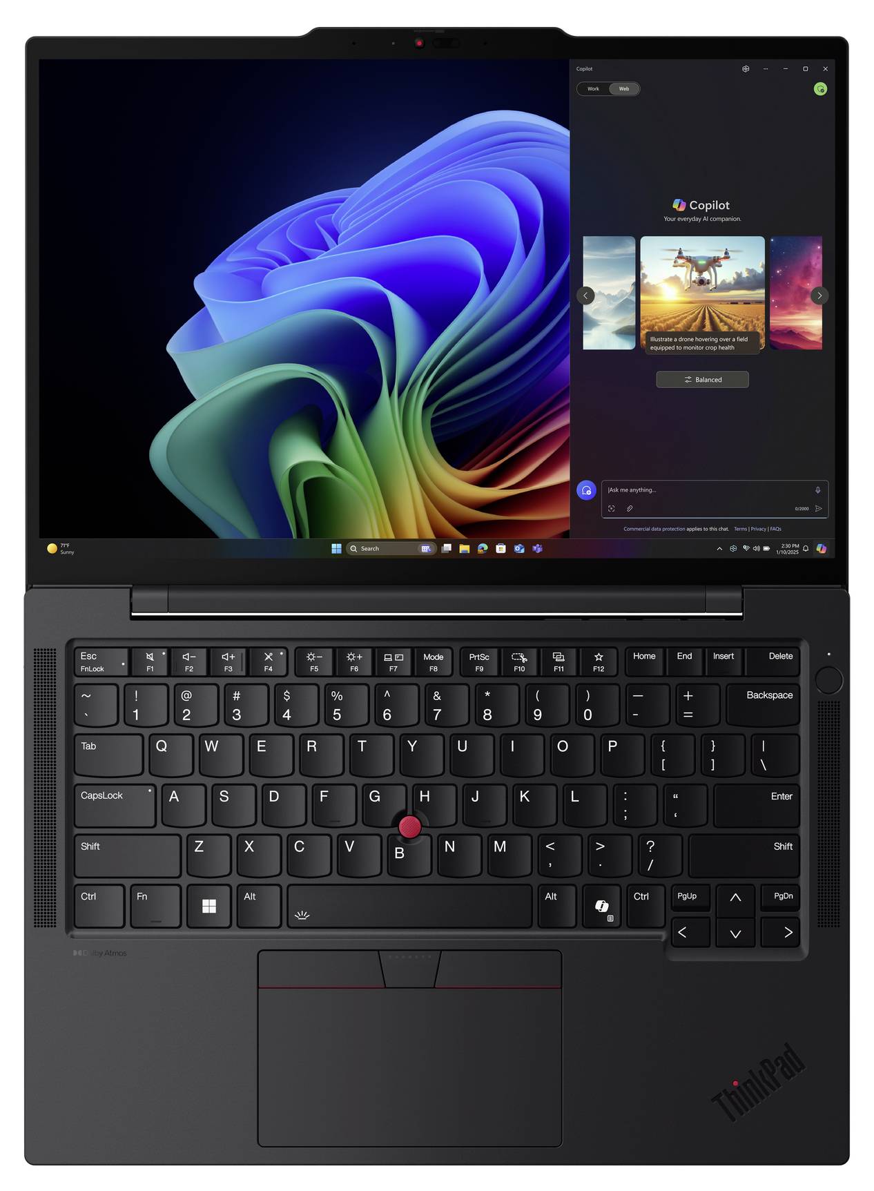 Lenovo Notebook ThinkPad T14s Gen 6 35.6 cm (14 Zoll) WUXGA Intel® Core™ Ultra 7 258V 32 GB RAM 1 TB SSD Deutsch, QWERTZ-15