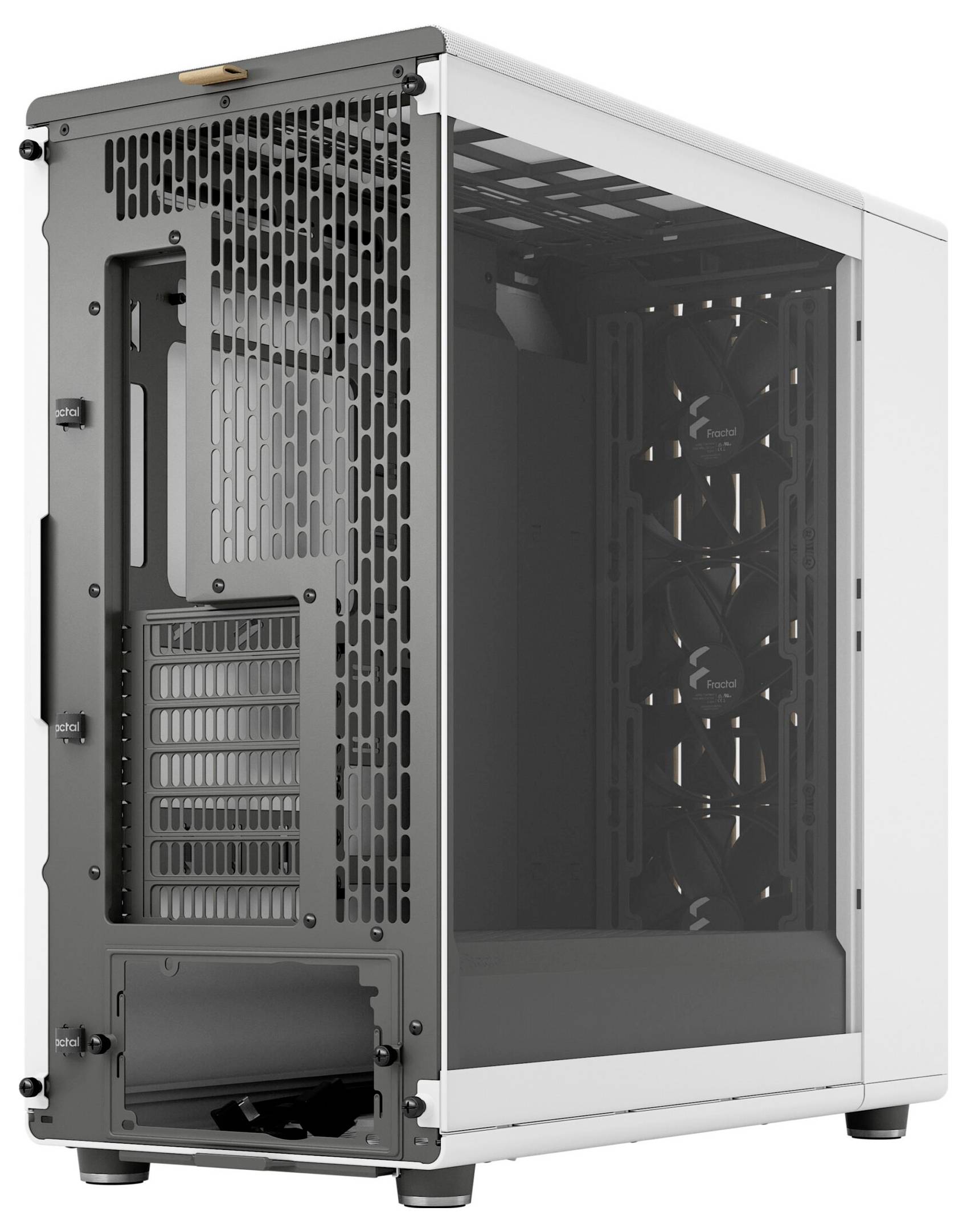 Fractal Design FRACTAL DESIGN Geh North XL RC Chalk Whi Desktop PC-Gehäuse Weiß-11
