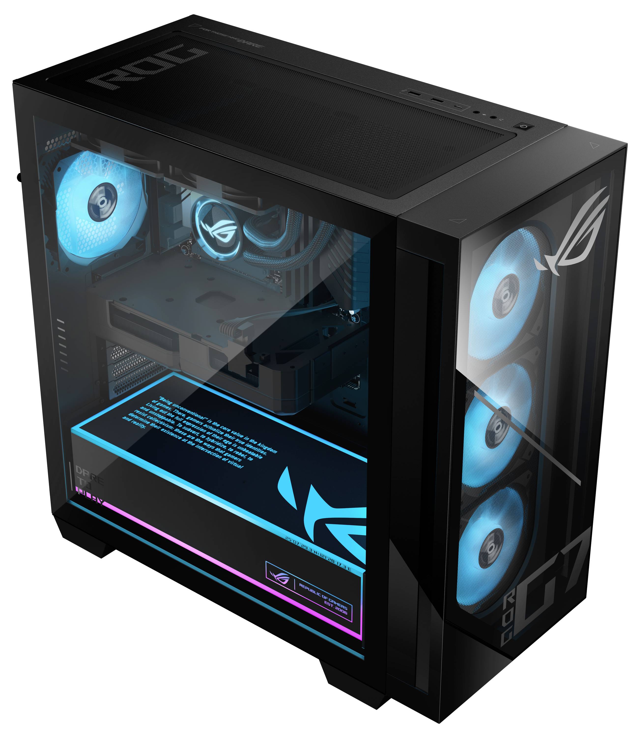 Asus Desktop PC ROG G700 U9-285K Intel® Core™ Ultra 9 285K 5.50 GHz 32 GB RAM 2 TB SSD 90PF0561-M00RN0-4