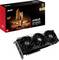 Eine Acer AMD Radeon RX 9070 Grafikkarte und ihre Verpackung. Die Box zeigt eine futuristische Szene mit einem Felsen auf einem Planeten.