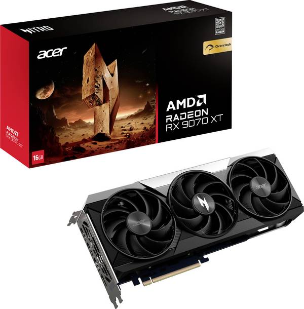 Acer Nitro Radeon RX 9070 XT OC - OC Edition