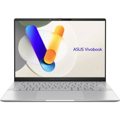 Asus Notebook 35.6 cm (14 Zoll) WQXGA+ AMD Ryzen 7 8845HS 16 GB RAM 1 TB SSD Deutsch, QWERTZ Silber 90NB1461-M00310-0