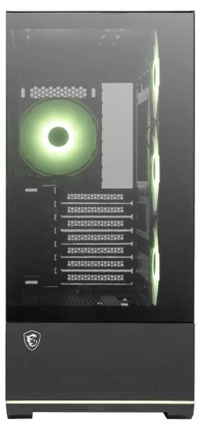 MSI MSI GEH Midi MAG PANO 110R PZ Midi-Tower PC-Gehäuse Schwarz 4 Vorinstallierte LED Lüfter-2