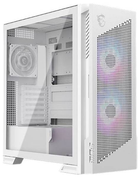 MSI MSI GEH Midi MPG VELOX 300R PZ WHITE Midi-Tower PC-Gehäuse, Gaming-Gehäuse Weiß-0