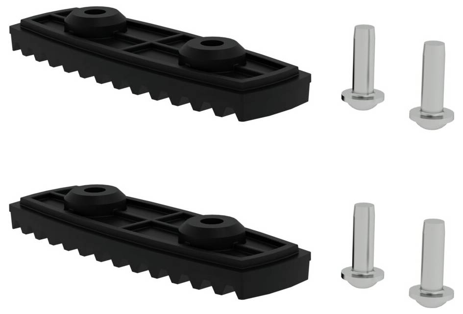 MUNK Günzburger Steigtechnik 019220 Fußplatten 2 St.