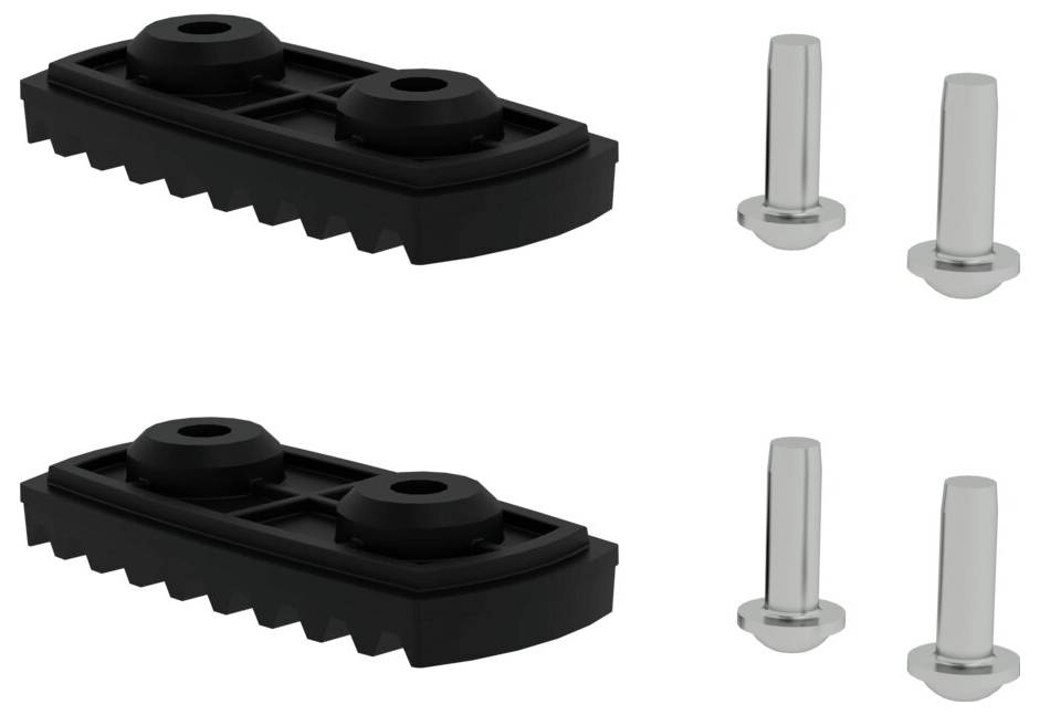 MUNK Günzburger Steigtechnik 019219 Fußplatten 2St.