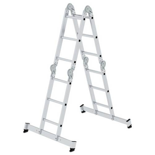 Thumbnail - MUNK Günzburger Steigtechnik 031322 Aluminium Sprossen-Vielzweckleiter Arbeitshöhe (max.): 4.80 cm 19 kg