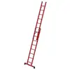 MUNK Günzburger Steigtechnik 036628 GFK Sprossen-Schiebeleiter Arbeitshöhe (max.): 5.2 cm 15.5