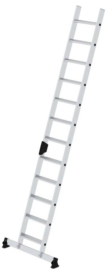 MUNK Günzburger Steigtechnik 040622 Aluminium Stufen-Anlegeleiter