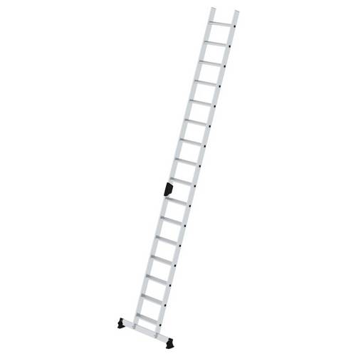 Thumbnail - MUNK Günzburger Steigtechnik 040626 Aluminium Stufen-Anlegeleiter Arbeitshöhe (max.): 5.30 cm