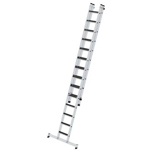 Thumbnail - MUNK Günzburger Steigtechnik 040679 Aluminium Stufen-Schiebeleiter Arbeitshöhe (max.): 6.20 cm 24.3 kg