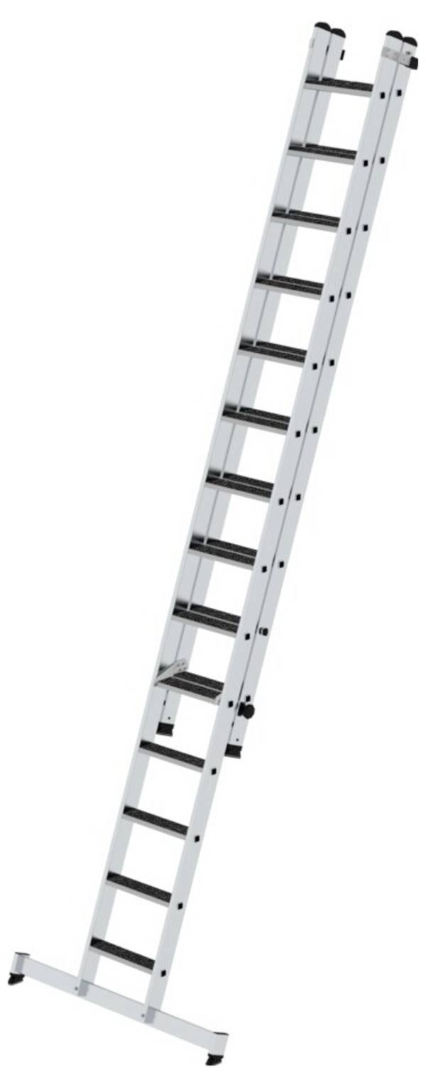 MUNK Günzburger Steigtechnik 040679 Aluminium Stufen-Schiebeleiter Arbeitshöhe (max.): 6.20 cm 24.3 kg