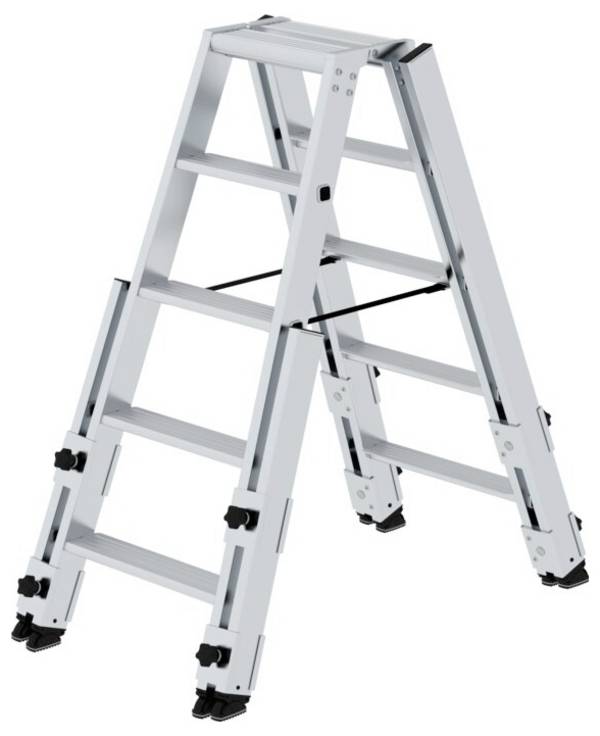 MUNK Günzburger Steigtechnik  042710 Aluminium Stufen-Stehleiter     13.6 kg