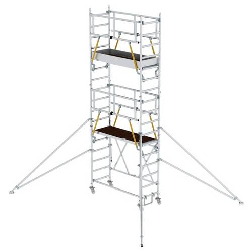Thumbnail - MUNK Günzburger Steigtechnik 115134 Aluminium Klappgerüst Arbeitshöhe (max.): 6.04 cm