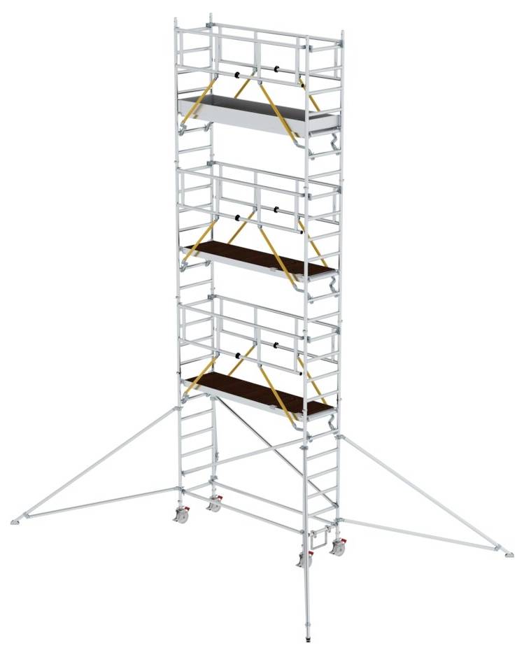 Thumbnail - MUNK Günzburger Steigtechnik 155649 Aluminium Rollgerüst Arbeitshöhe (max.): 8.43 cm