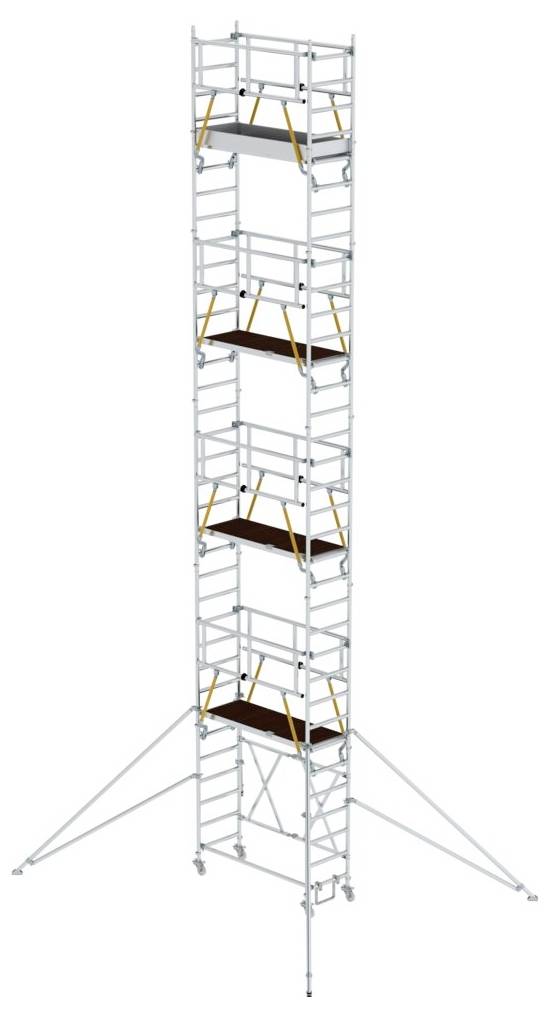 Thumbnail - MUNK Günzburger Steigtechnik 115184 Aluminium Klappgerüst Arbeitshöhe (max.): 11.08 cm