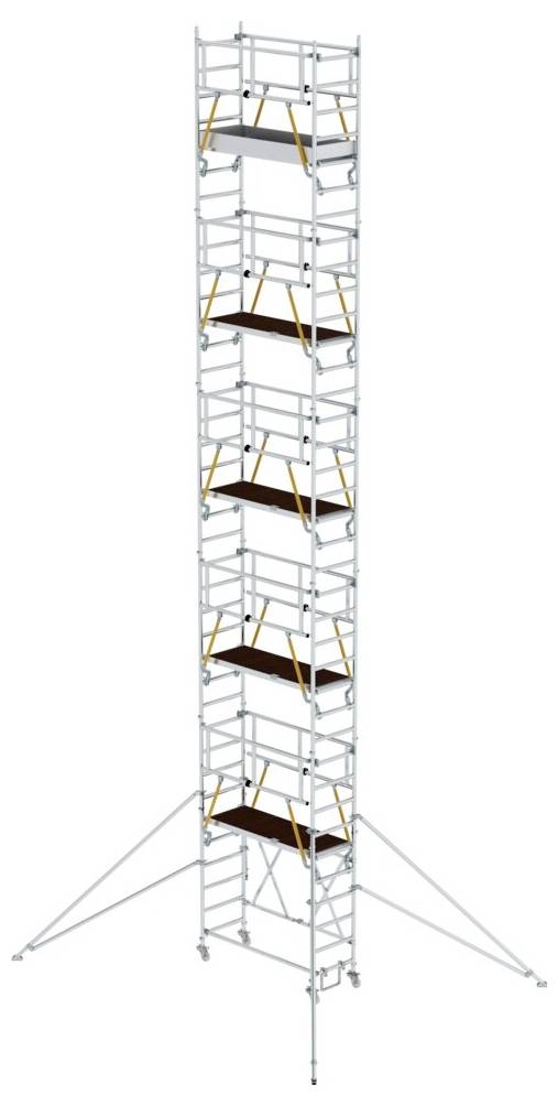 Thumbnail - MUNK Günzburger Steigtechnik 115194 Aluminium Klappgerüst Arbeitshöhe (max.): 11.89 cm