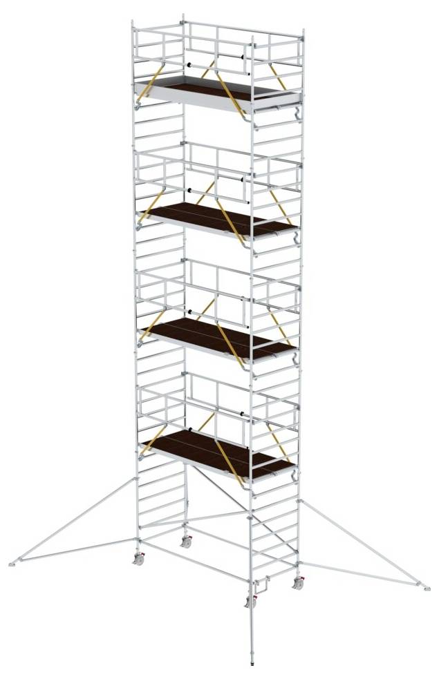 Thumbnail - MUNK Günzburger Steigtechnik 169939 Aluminium Rollgerüst Arbeitshöhe (max.): 11.51 cm