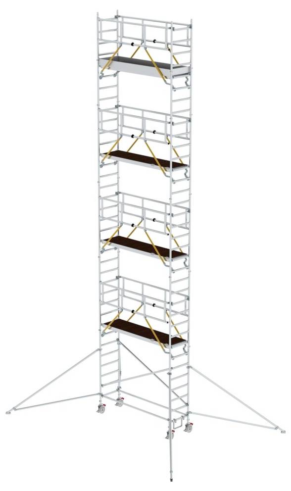 Thumbnail - MUNK Günzburger Steigtechnik 155949 Aluminium Rollgerüst Arbeitshöhe (max.): 11.51 cm