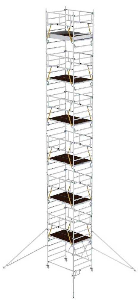 Thumbnail - MUNK Günzburger Steigtechnik 115214 Aluminium Klappgerüst Arbeitshöhe (max.): 13.88 cm