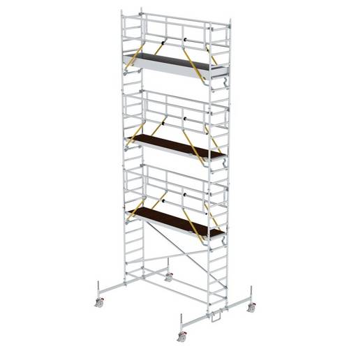 Thumbnail - MUNK Günzburger Steigtechnik 156644 Aluminium Rollgerüst Arbeitshöhe (max.): 8.62 cm