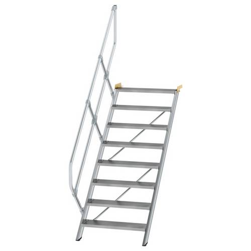 Thumbnail - MUNK Günzburger Steigtechnik 600268 Aluminium, Stahl verzinkt Treppe 36 kg