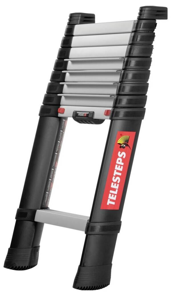 Telesteps PRIME LINE 115463 Aluminium, eloxiert Stufen-Teleskopleiter  Arbeitshöhe (max.): 3800 mm   11.4 kg