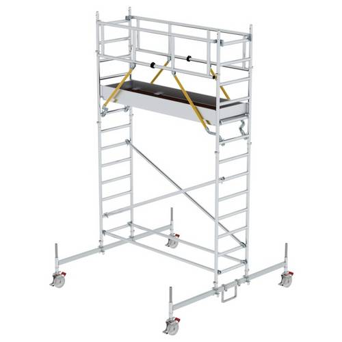 Thumbnail - MUNK Günzburger Steigtechnik 155344 Aluminium Rollgerüst Arbeitshöhe (max.): 5.07 cm