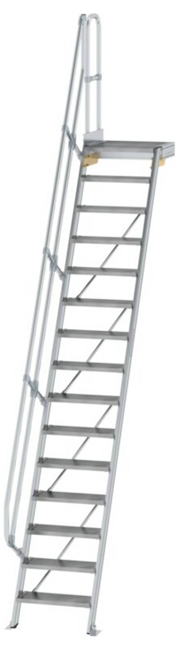 MUNK Günzburger Steigtechnik  600375 Aluminium, Stahl verzinkt Treppe