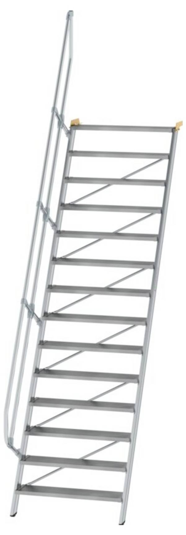 MUNK Günzburger Steigtechnik  600334 Aluminium, Stahl verzinkt Treppe