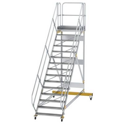 MUNK Günzburger Steigtechnik 600815 Aluminium, Stahl verzinkt Treppe