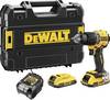 DEWALT DCD799D2T-QW 2-Gang-Akku-Schlagbohrschrauber inkl. 2. Akku, inkl. Ladegerät, inkl. Koffer
