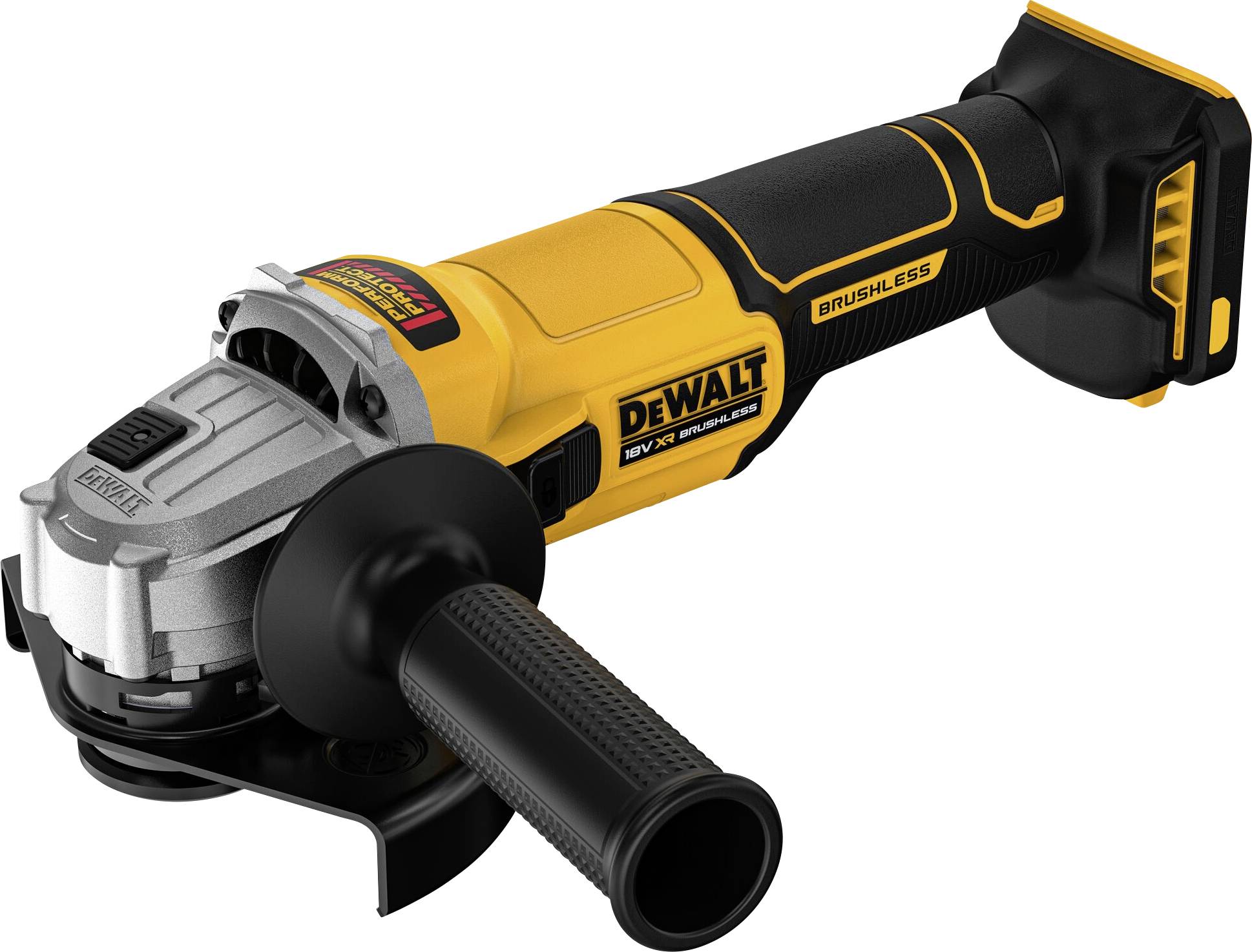 DEWALT DCG407NT-XJ DCG407NT-XJ Vinkelslip batteridriven 125 mm exkl. batteri/laddare, Utan laddare, inkl. väska 18 V