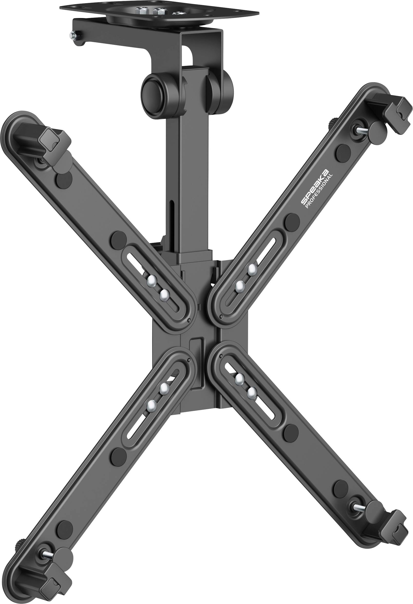 SpeaKa Professional SP-TVCM-530 TV-Deckenhalterung Zusammenklappbar, Neigbar, Schwenkbar 33 cm (13) - 81,3 cm (32) Neigb...