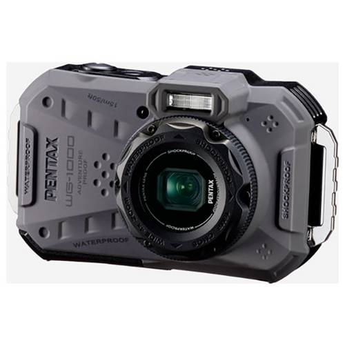 Pentax Pentax WG-1000 grau Action Cam Wasserfest, Full-HD