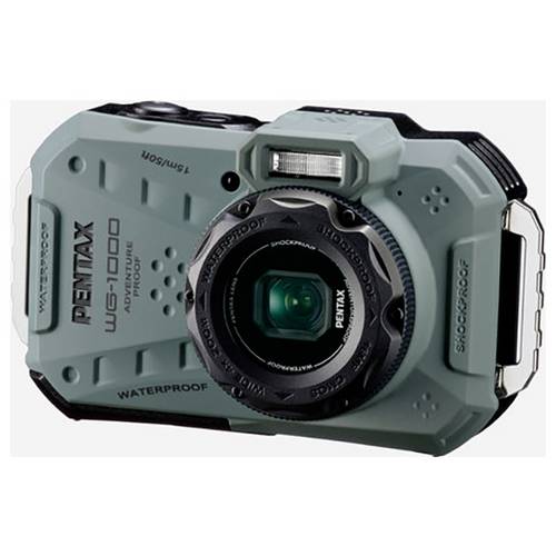 Pentax Pentax WG-1000 olive Action Cam Wasserfest, Full-HD