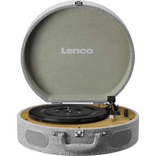 Thumbnail - Lenco LS-66 – Stilvoller Plattenspieler mit Bluetooth & integrierten Lautsprechern Plattenspieler Grau
