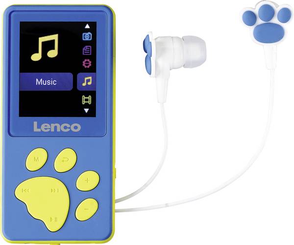 Lenco Xemio-560BU Tragbarer CD-Player   Blau