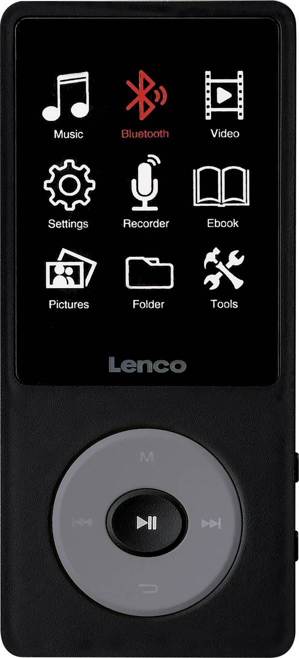 Lenco Xemio-860BK Tragbarer CD-Player   Schwarz
